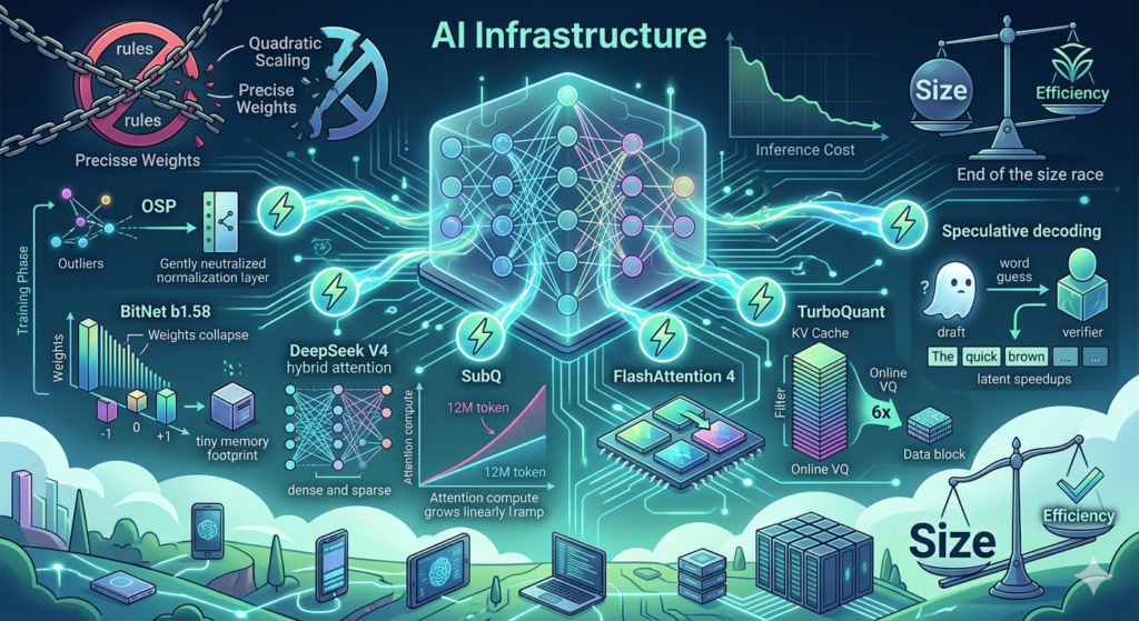 The LLM Efficiency Wars: Seven Breakthroughs Rewriting the Rules of AI